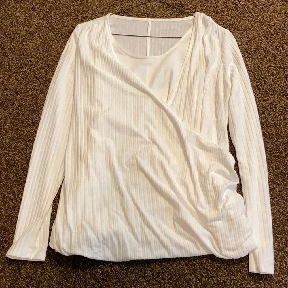 Long sleeve maternity shirt XS
